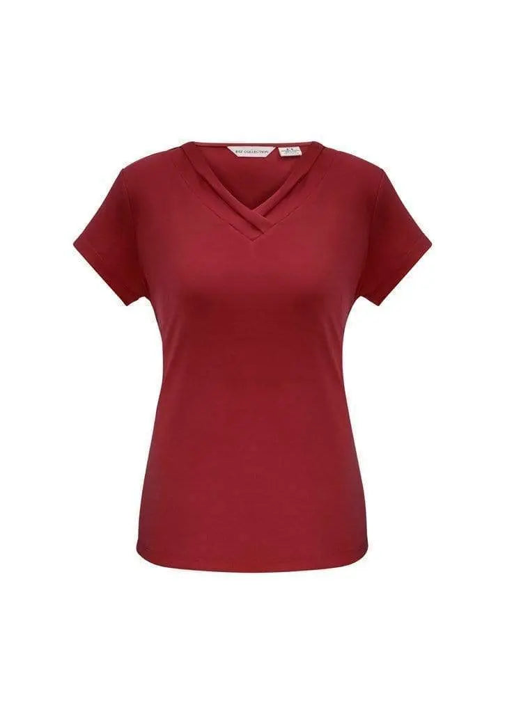 Biz Collection Corporate Wear Biz Collection Women’s Lana Short Sleeve Top K819ls