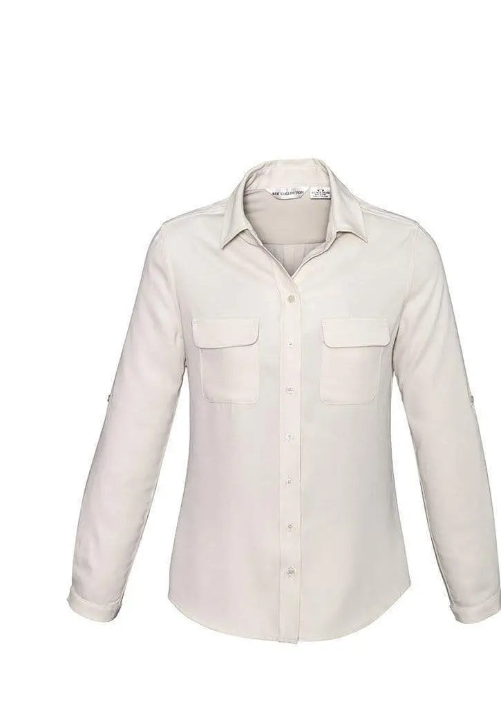 Biz Collection Women’s Madison Long Sleeve S626ll Corporate Wear Biz Collection