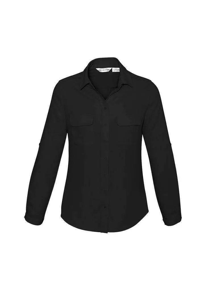 Biz Collection Women’s Madison Long Sleeve S626ll Corporate Wear Biz Collection