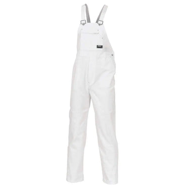 Dnc Workwear Cotton Drill Bib And Brace Overall - 3111 Work Wear DNC Workwear White 77R