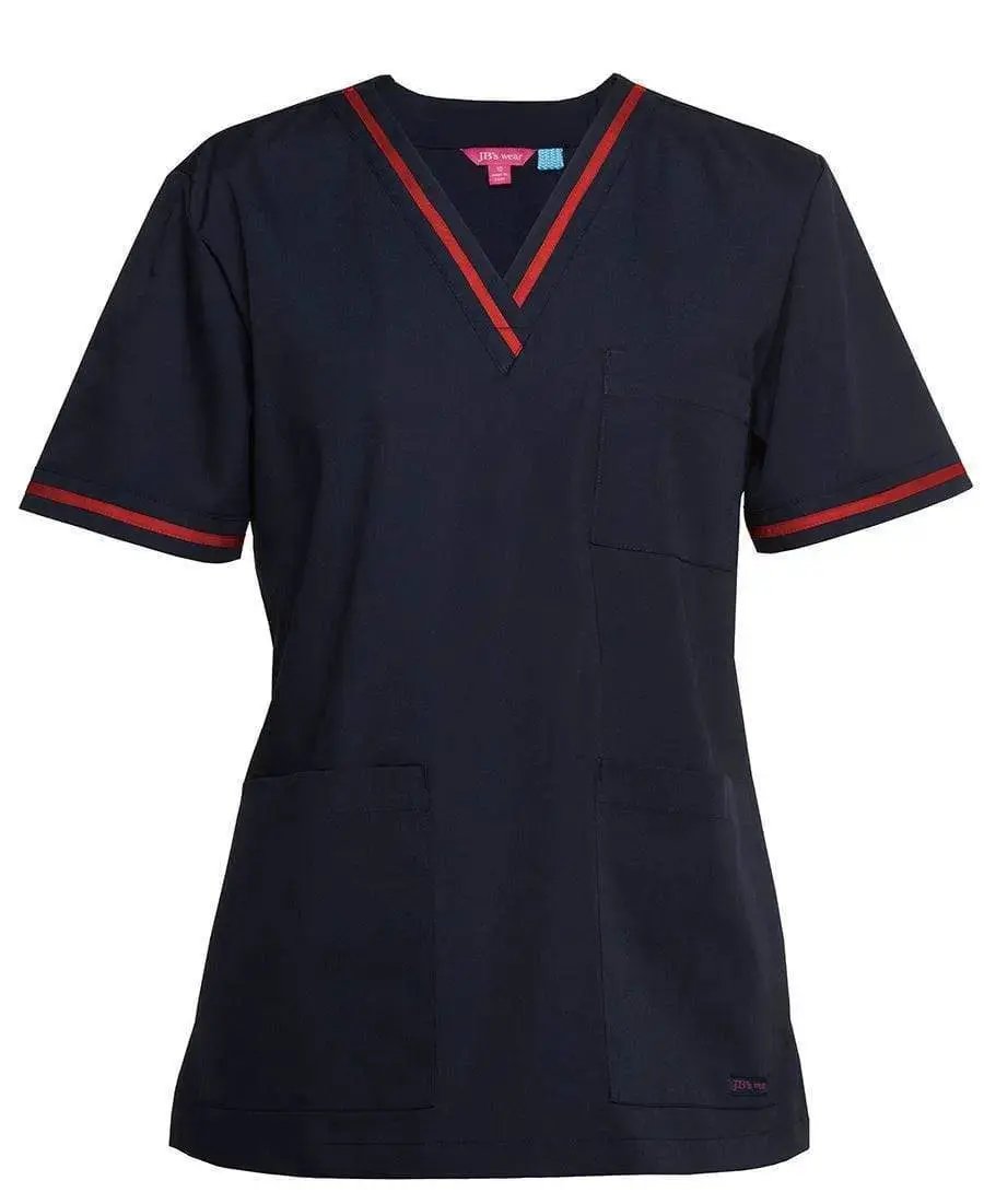 JB'S Women’s Contrast Scrubs Top 4SCT1 - Simply Scrubs Australia