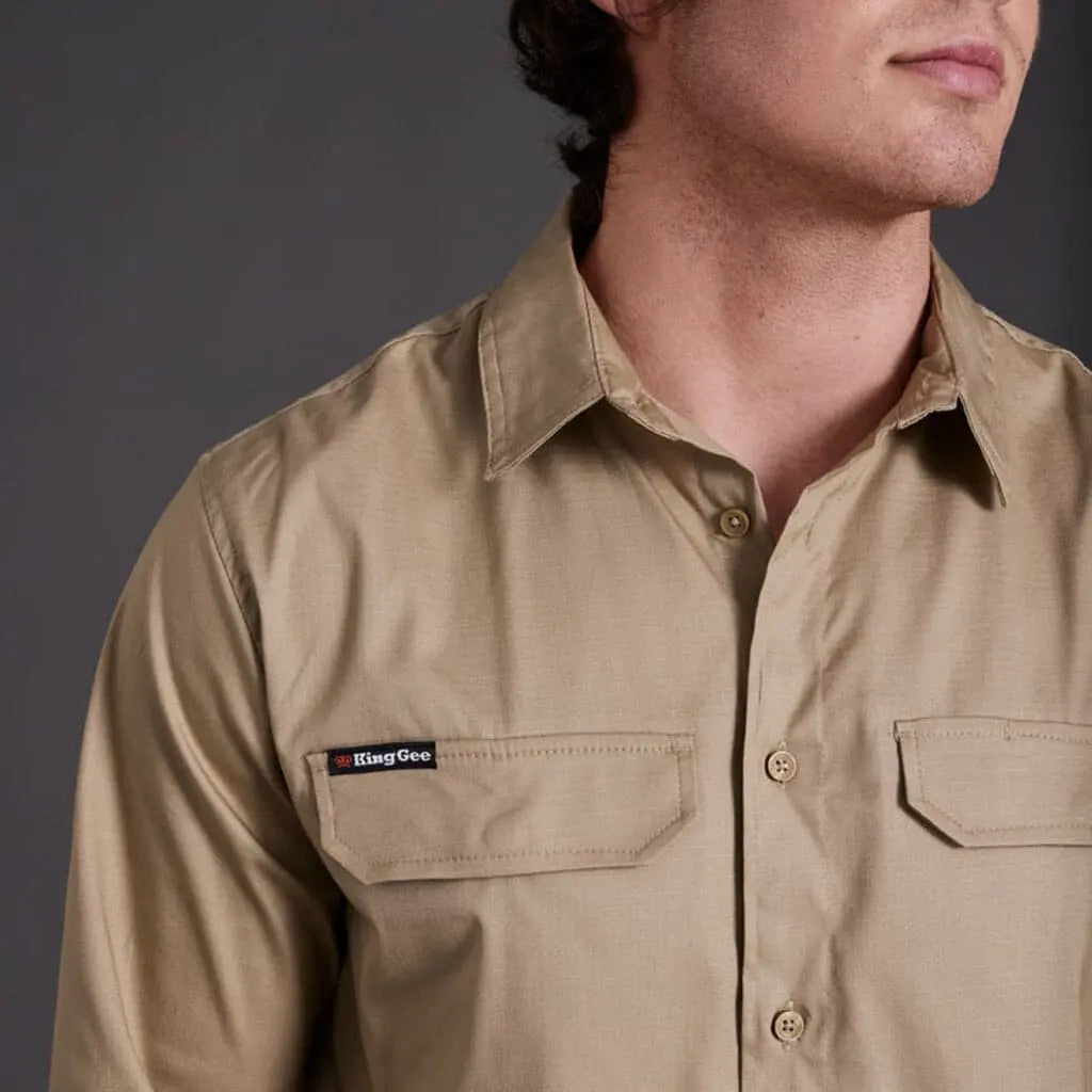 KingGee Workcool Pro Long Sleeve Work Shirt K14021 - City Workwear