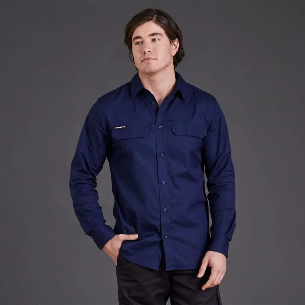 KingGee Workcool Pro Long Sleeve Work Shirt K14021 - City Workwear