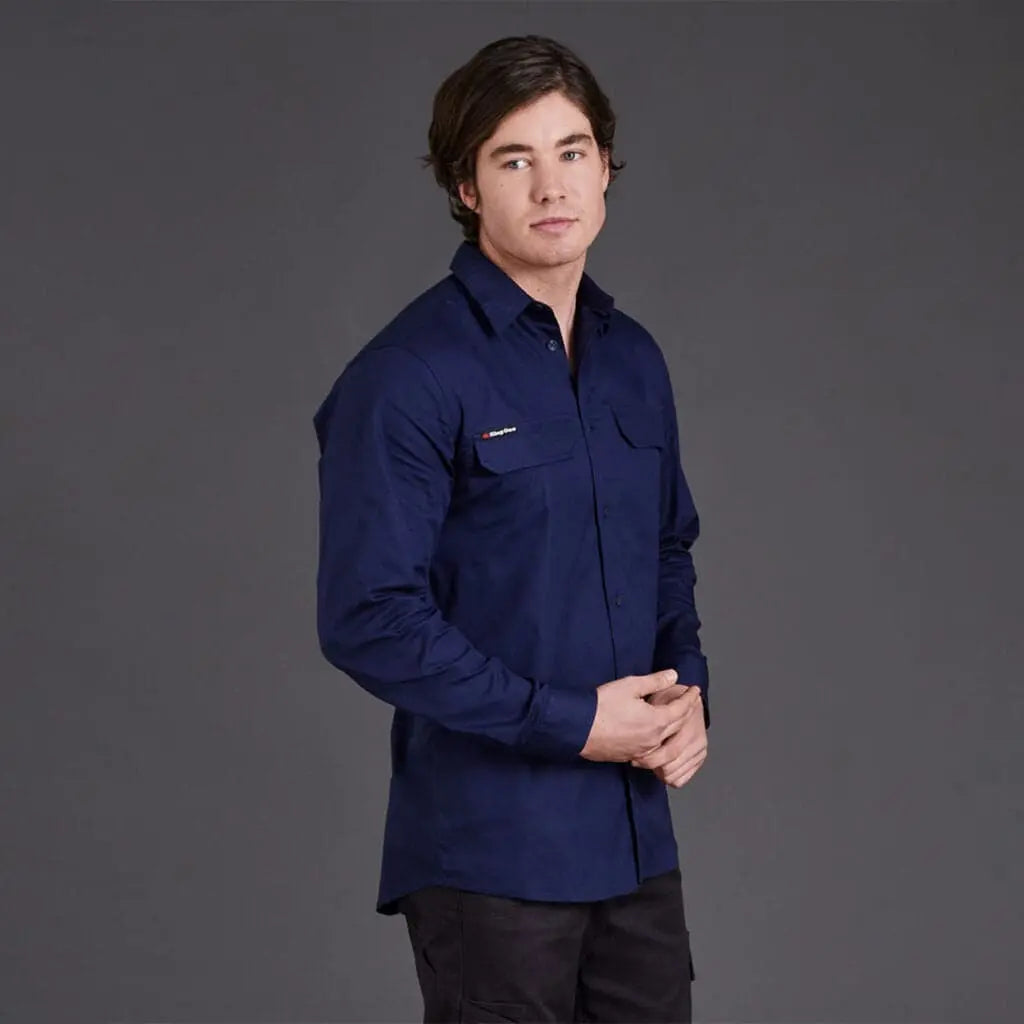 KingGee Workcool Pro Long Sleeve Work Shirt K14021 - City Workwear