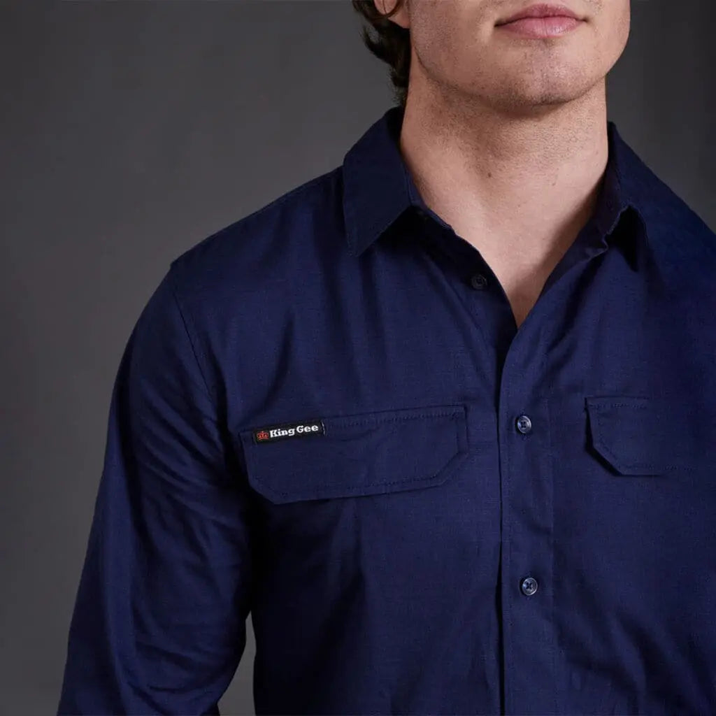 KingGee Workcool Pro Long Sleeve Work Shirt K14021 - City Workwear