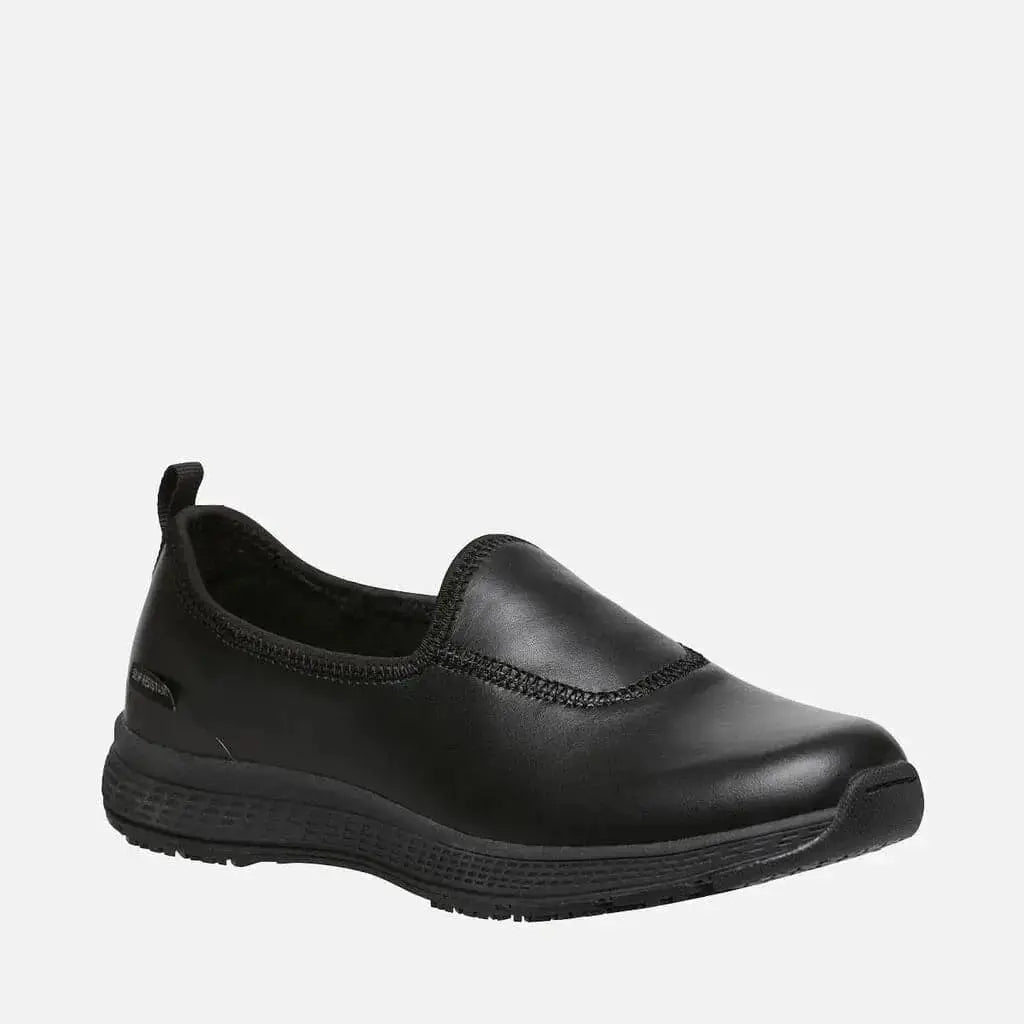 KingGee Women's Superlite Leather Slip-On Slip Resistant K22340Â Simply Scrubs Australia