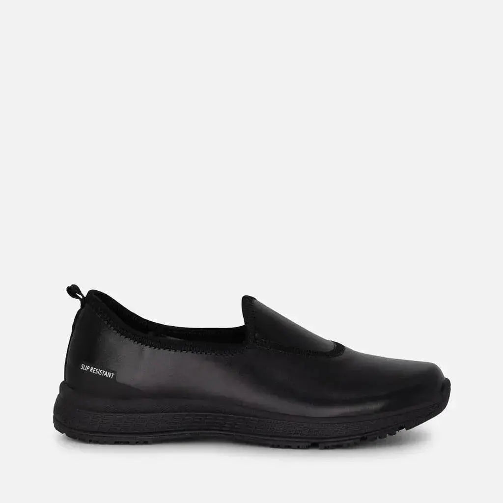 KingGee Women's Superlite Leather Slip-On Slip Resistant K22340Â Simply Scrubs Australia