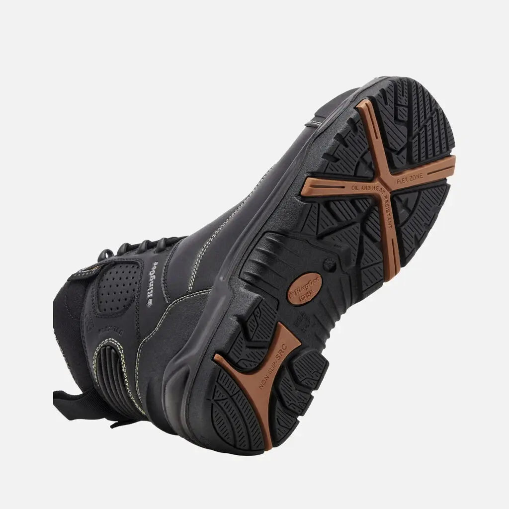 King Gee Onyx 6Z Puncture-Resistant Black Work Boot K27998Â Metro Workwear