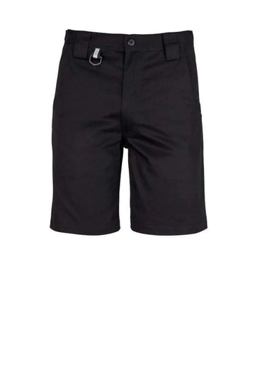 SYZMIK Men’s Plain Utility Shorts ZW011 Work Wear Syzmik Black 72