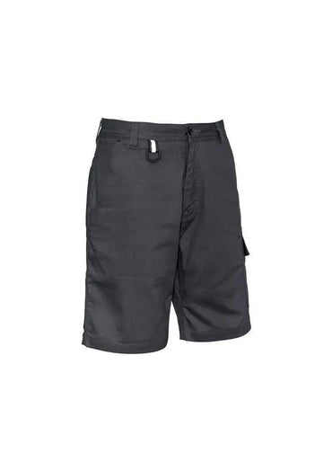 SYZMIK Men’s Rugged Cooling Vented Shorts ZS505 Work Wear Syzmik Charcoal 72