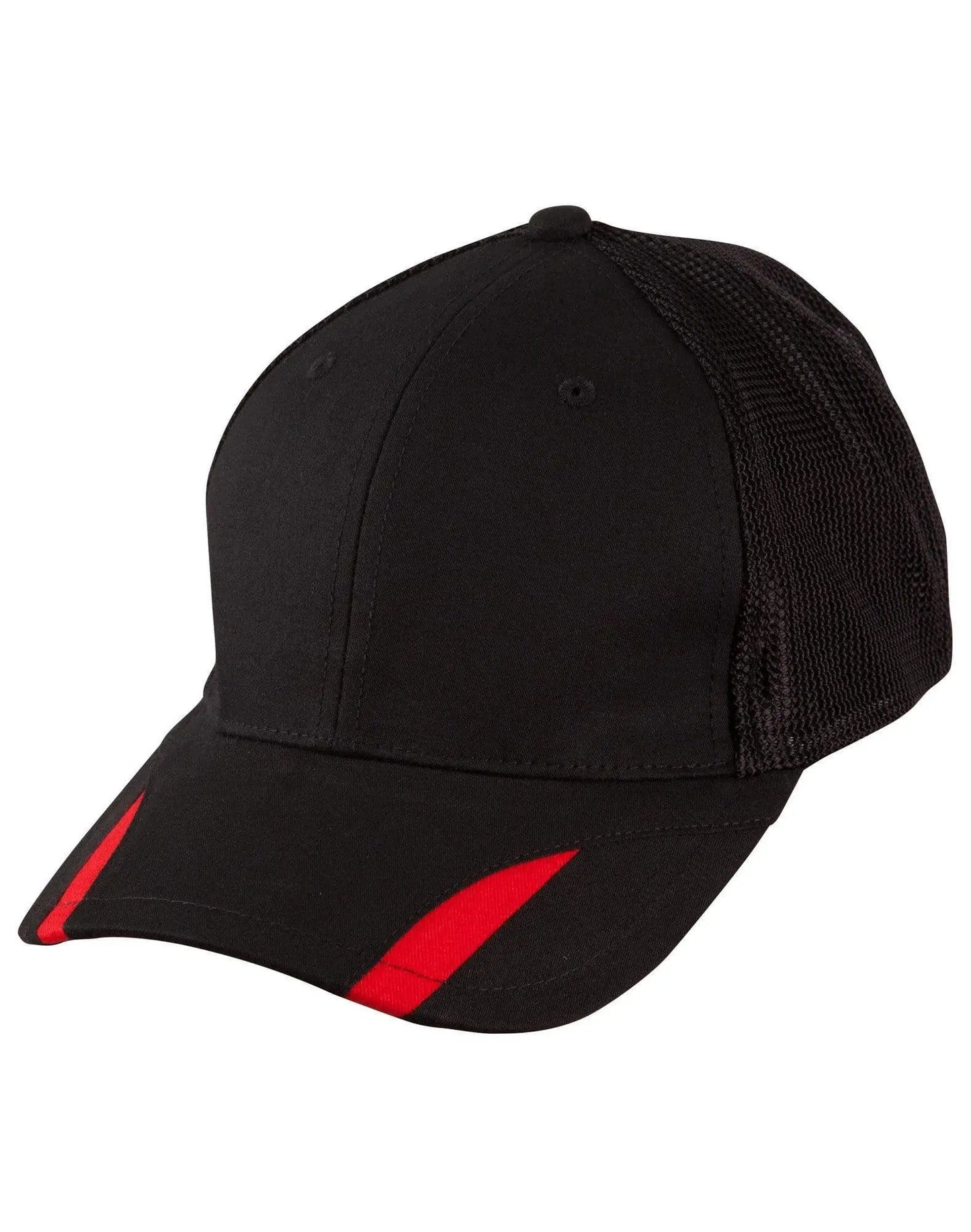 Contrast Peak Trim Cap Ch41 Active Wear Winning Spirit Black/Red One size