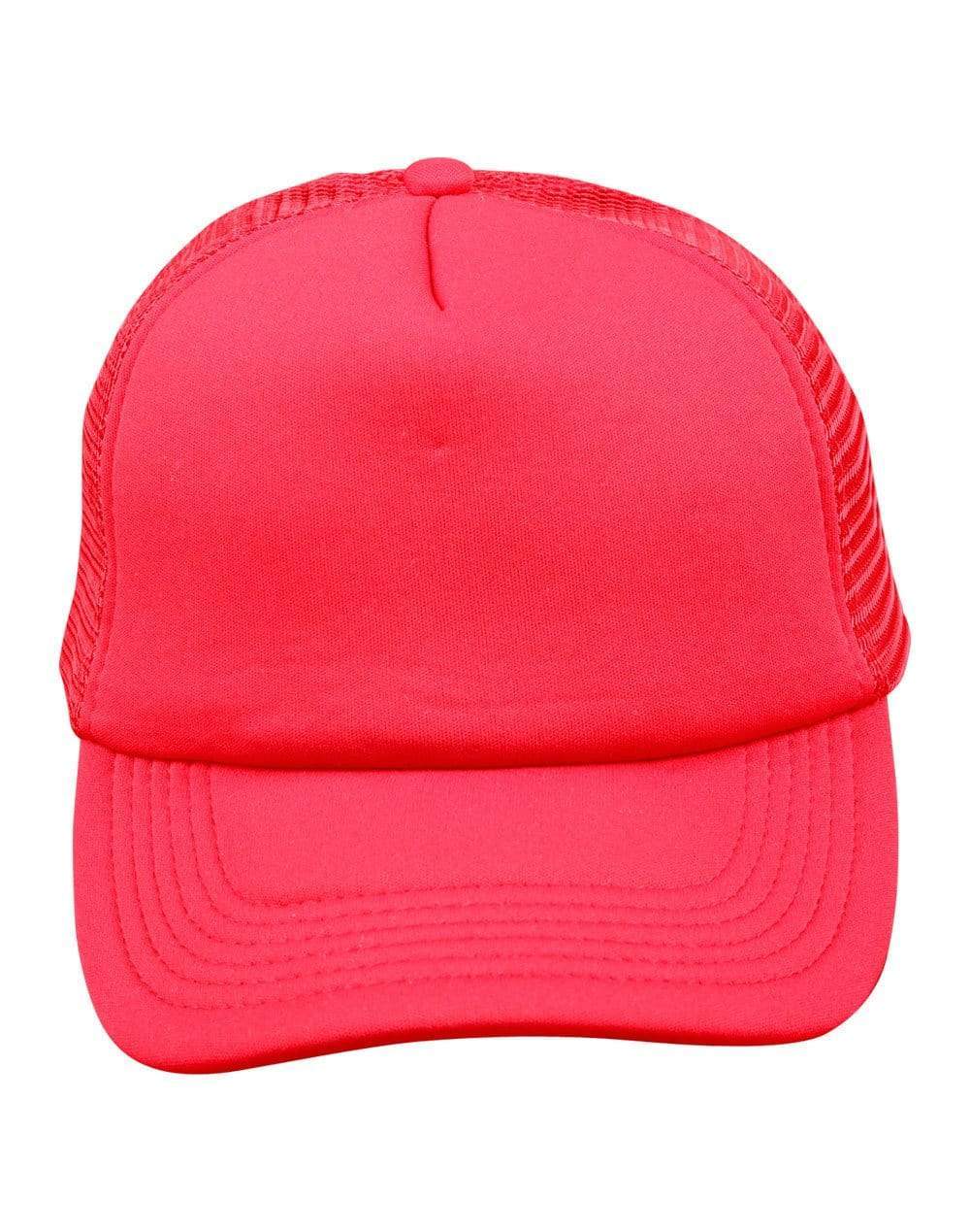 Contrast Trucker Cap Ch69 Active Wear Winning Spirit Red/Red One size