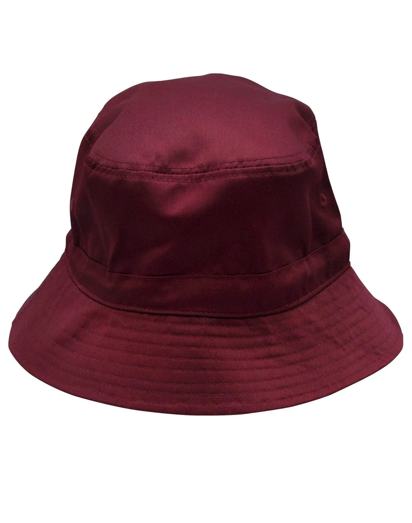 Bucket Hat With Toggle H1034 Active Wear Winning Spirit Maroon S/M