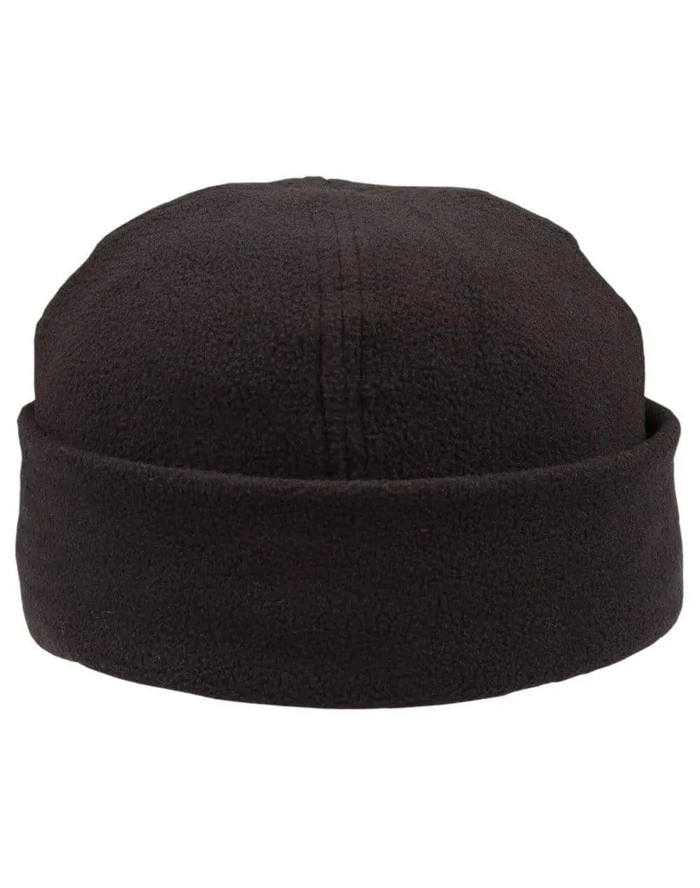 Polar Fleece Beanie Ch27 Active Wear Winning Spirit Black One size fits most