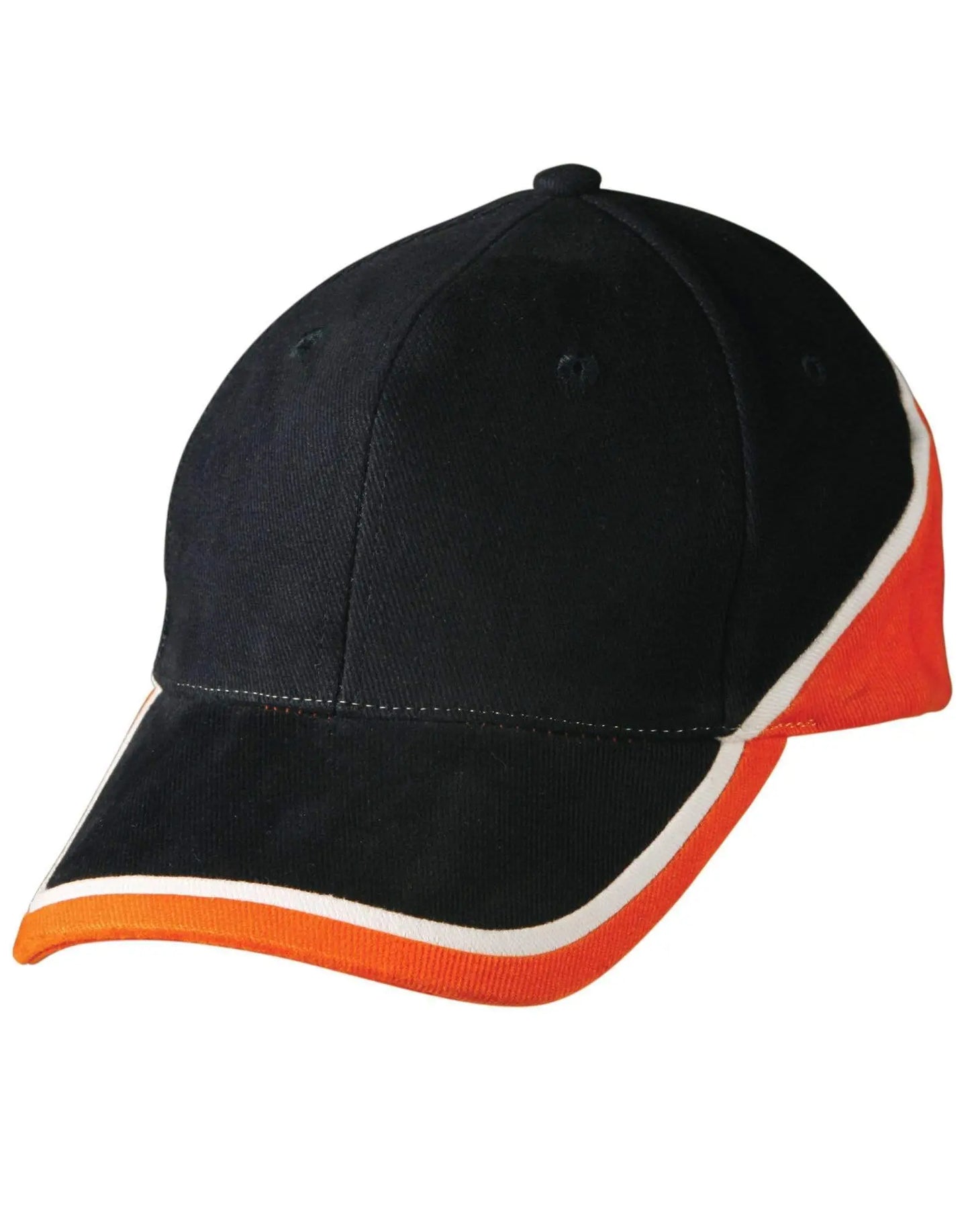 Tri Contrast Colours Cap Ch38 Active Wear Winning Spirit Red/White/Navy One size