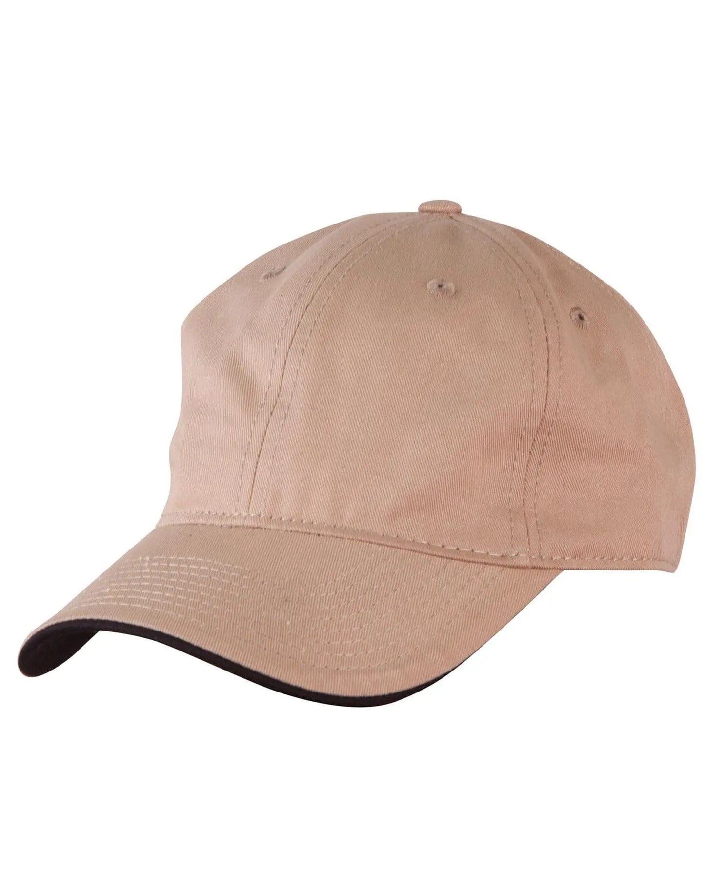Underpeak Contrast Colour Cap CH51 Active Wear Winning Spirit Rust/Black One size