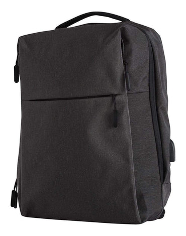 Winning Spirit Executive Heather Backpack B5006 Active Wear Winning Spirit Marl Charcoal 29cmx41.5cmx16cm