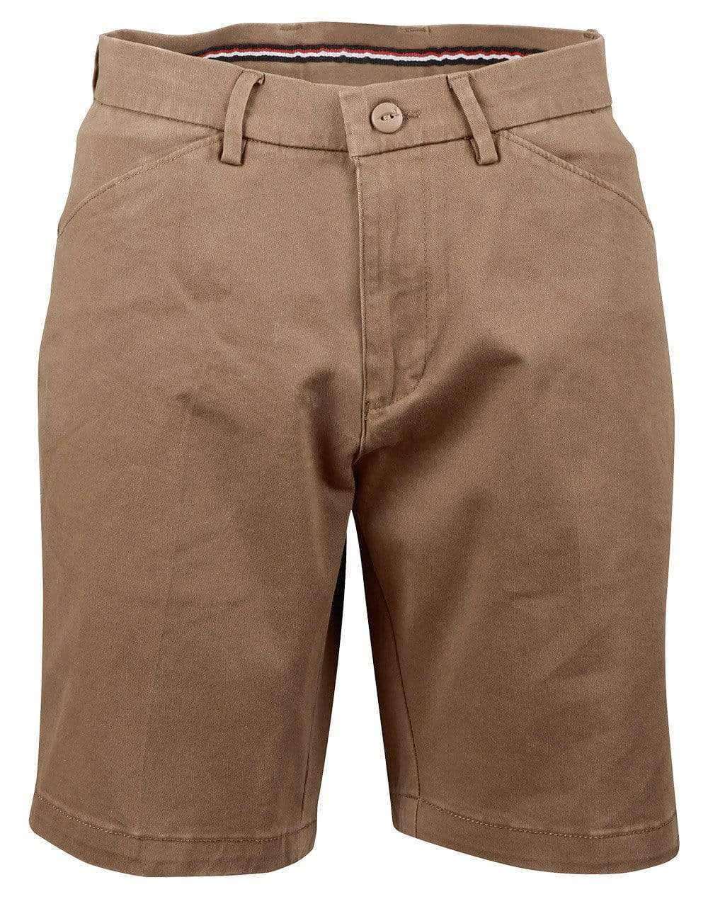 Winning Spirit Ladies Slim Fit Boston Shorts M9391 Active Wear Winning Spirit Toffee 6