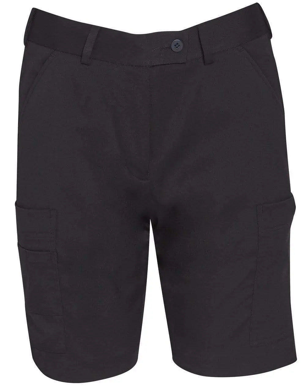 Winning Spirit Ladies Utility Cargo Shorts M9442 Active Wear Winning Spirit Navy 6
