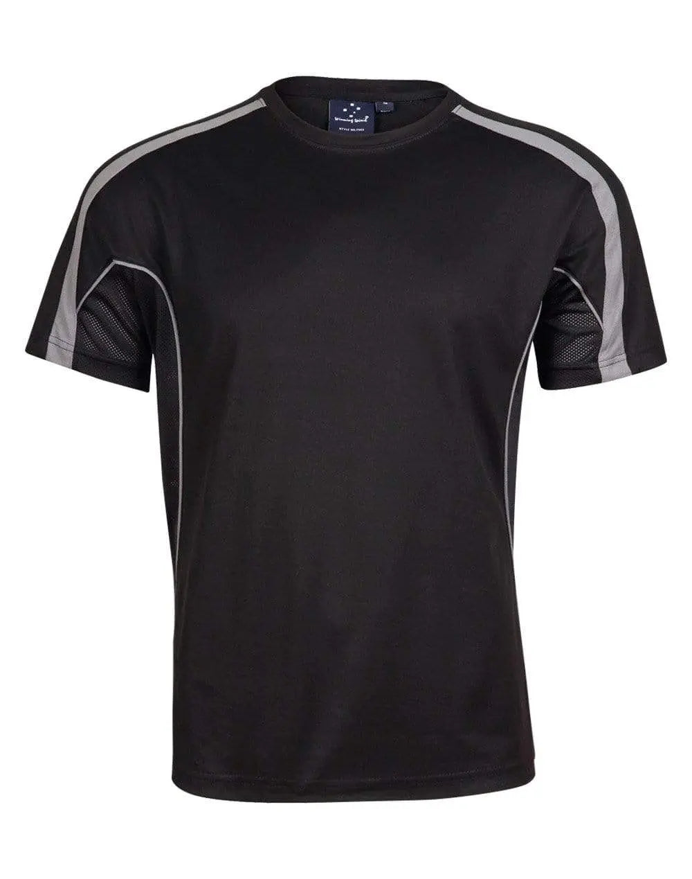 Legend Tee Shirt Kids Ts53k Casual Wear Winning Spirit Black/Ash 4K