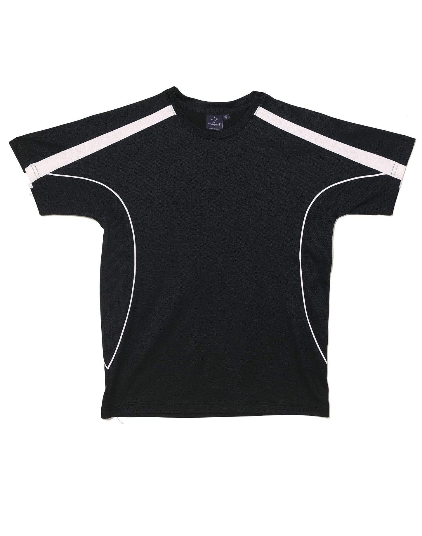 Legend Tee Shirt Kids Ts53k Casual Wear Winning Spirit Black/White 4K