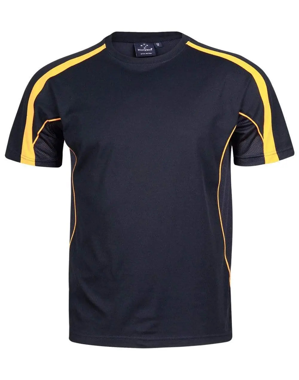 Legend Tee Shirt Kids Ts53k Casual Wear Winning Spirit Navy/Gold 4K