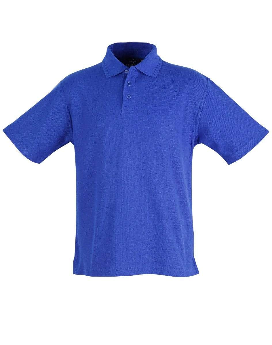 Winning Spirit Traditional Polo Shirt Unisex PS11 Casual Wear Winning Spirit Royal XS