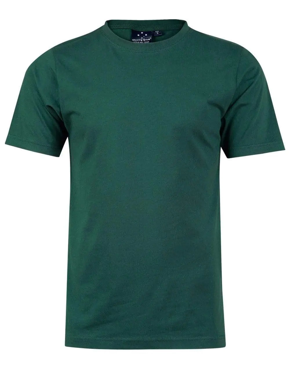 Savvy Tee Men's Ts37 Casual Wear Winning Spirit Bottle XS