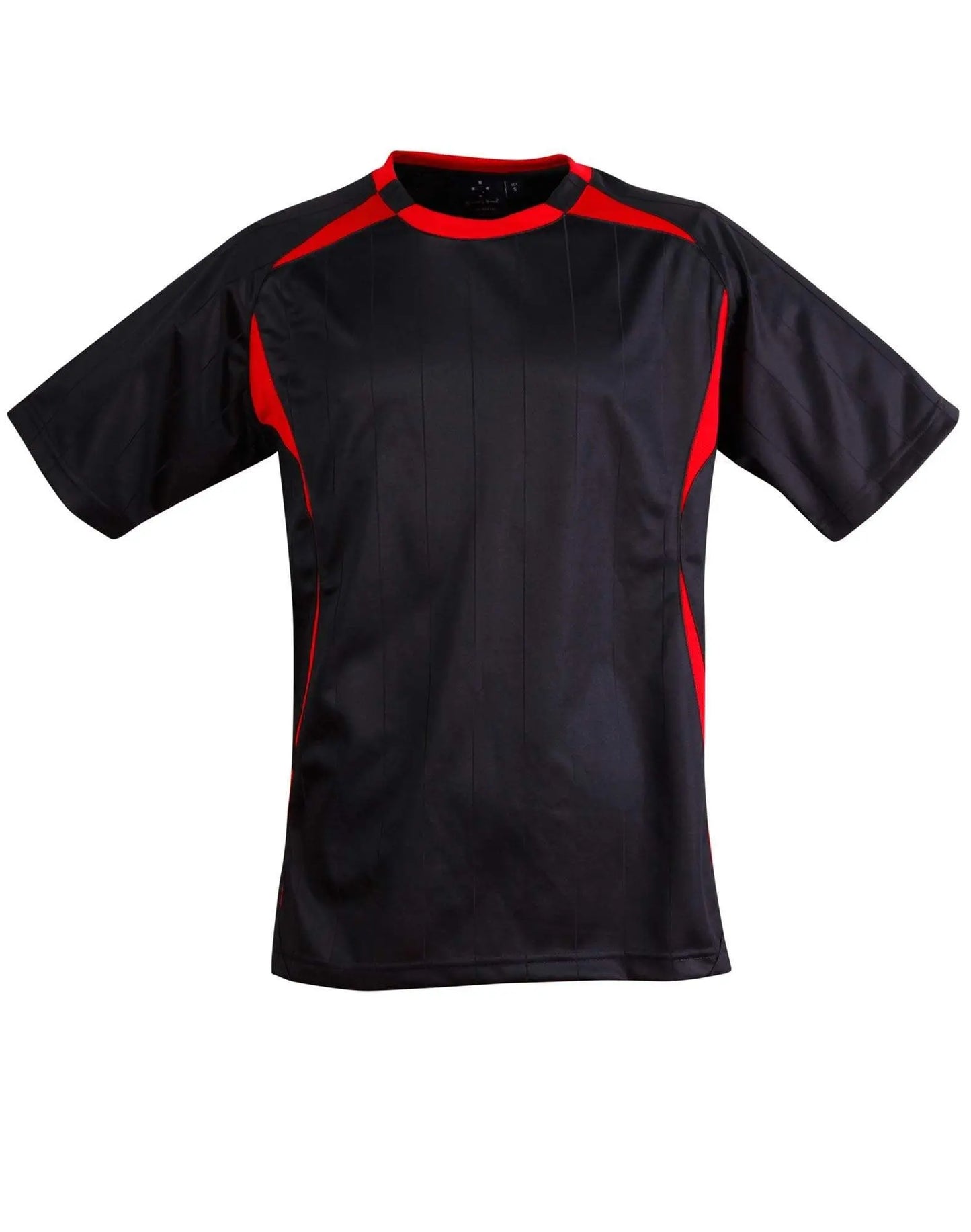 Shoot Soccer Tee Adult Ts85 Casual Wear Winning Spirit Navy/Red S