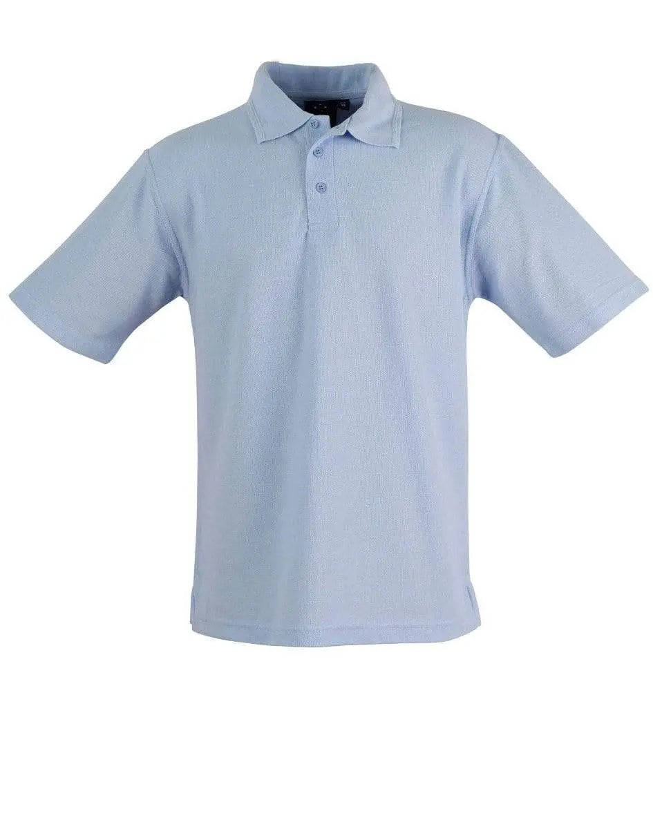 Winning Spirit Traditional Polo Shirt Unisex PS11 Casual Wear Winning Spirit Skyblue XS