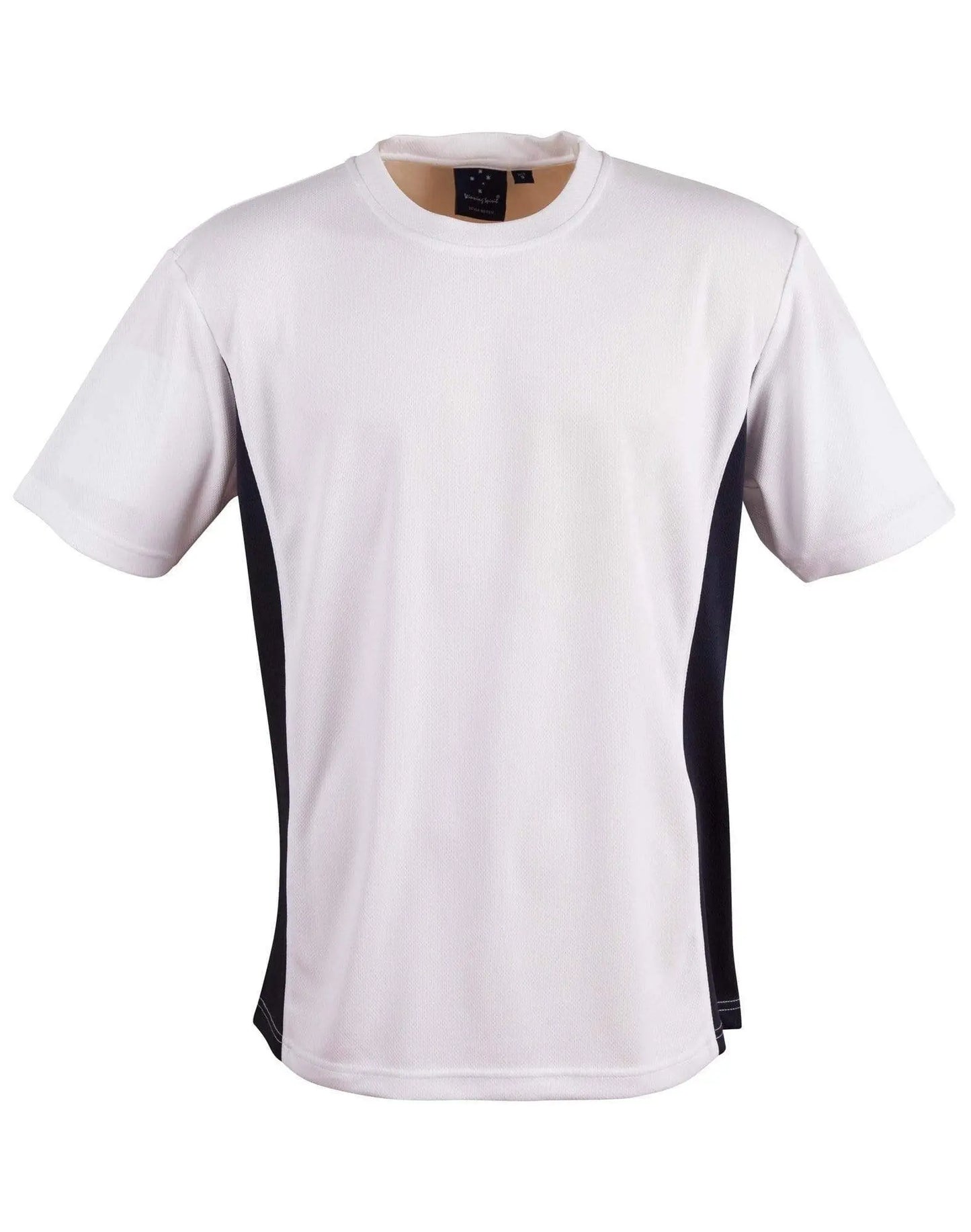 Teammate Tee Kids Ts12k Casual Wear Winning Spirit White/Navy 6K