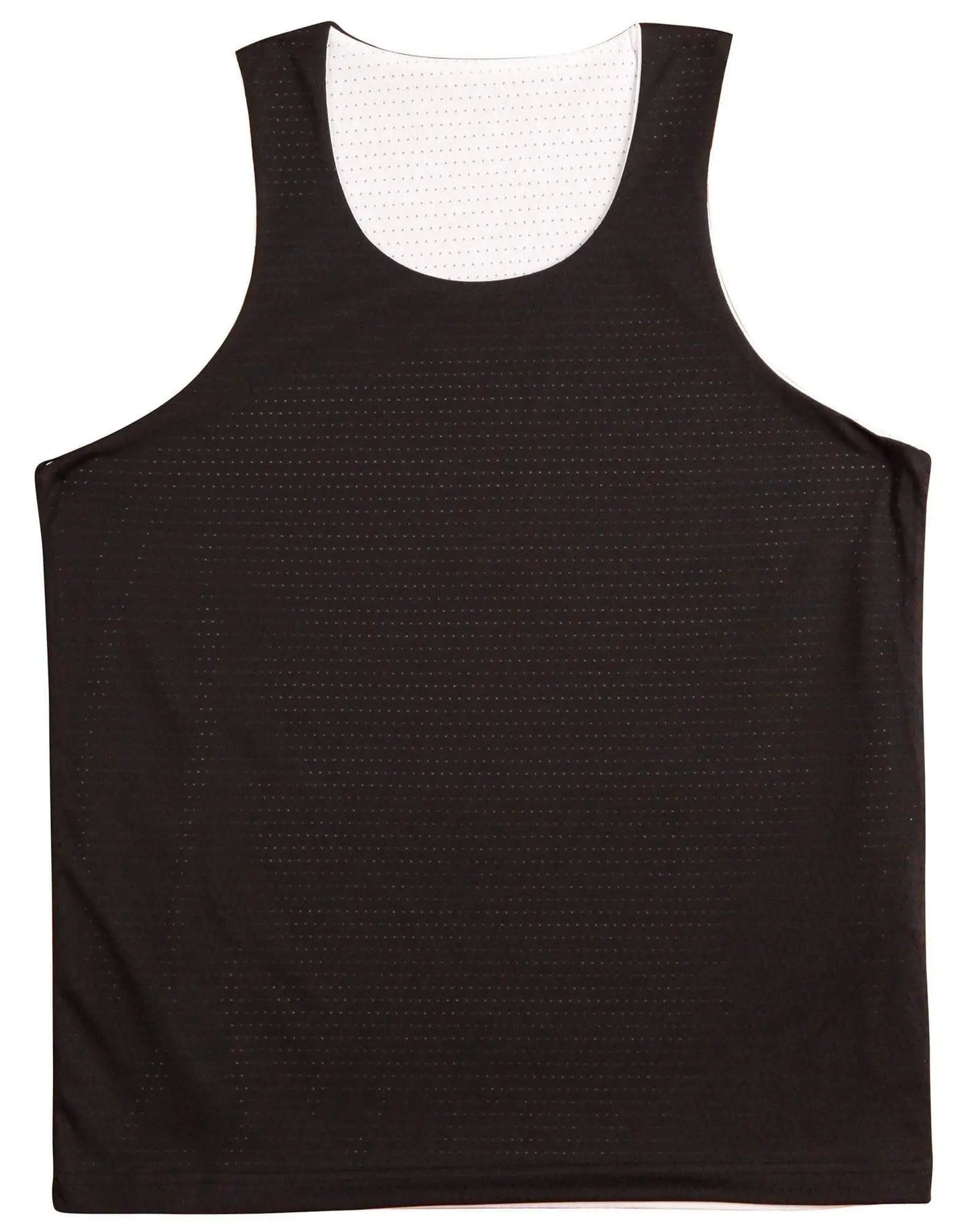 Winning Spirit Airpass Reversible Basketball Singelt Ts81 Casual Wear Winning Spirit Black/White S