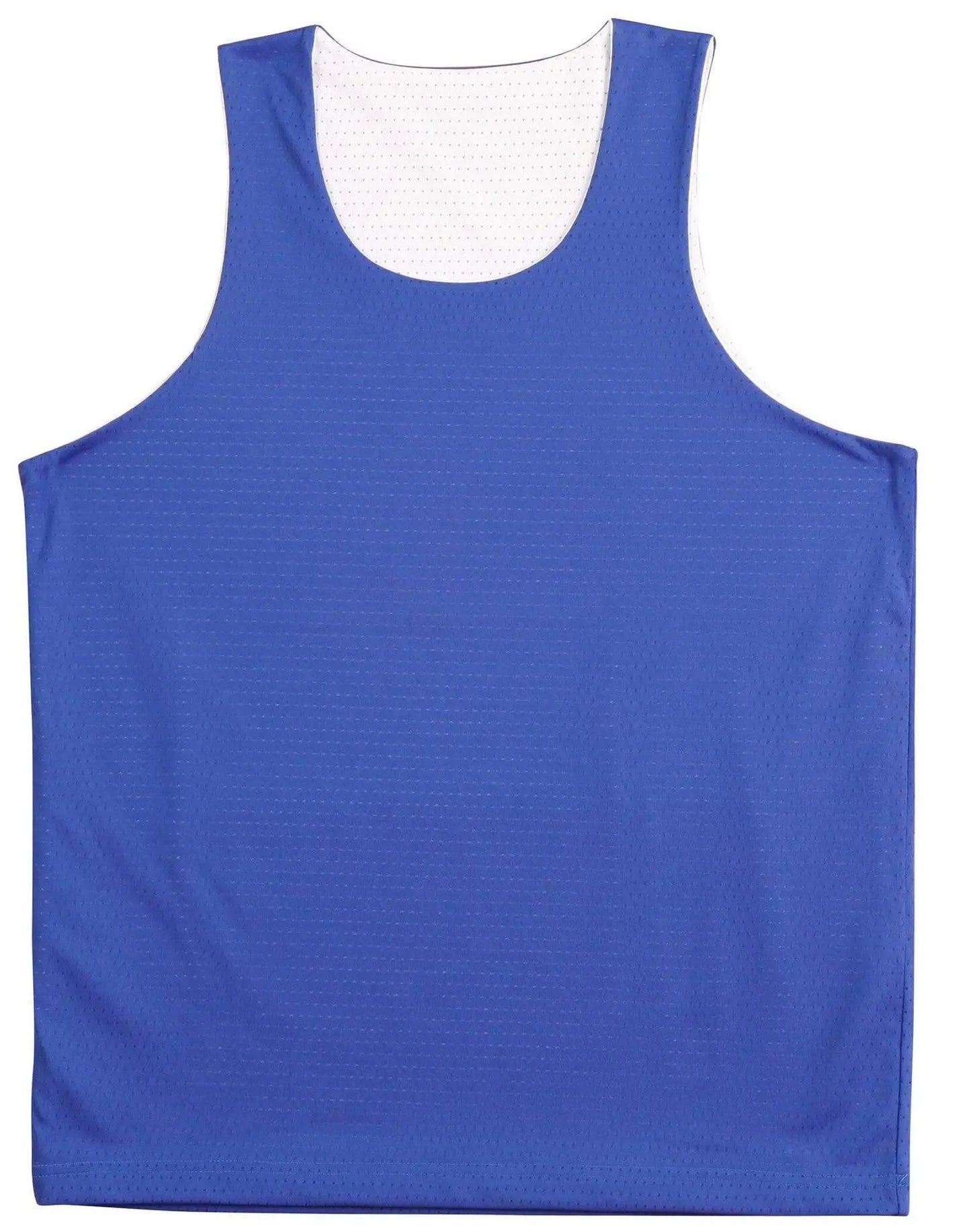 Winning Spirit Airpass Reversible Basketball Singelt Ts81 Casual Wear Winning Spirit Royal/White S