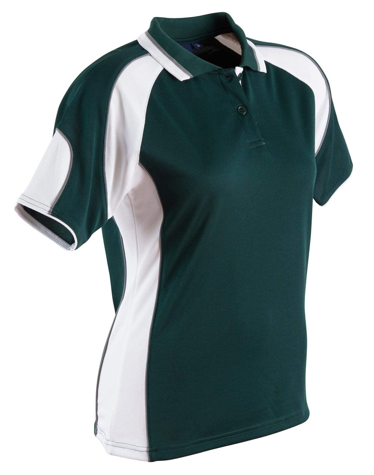 Winning Spirit Alliance Polo Ladies Ps62 Casual Wear Winning Spirit Bottle/White 8