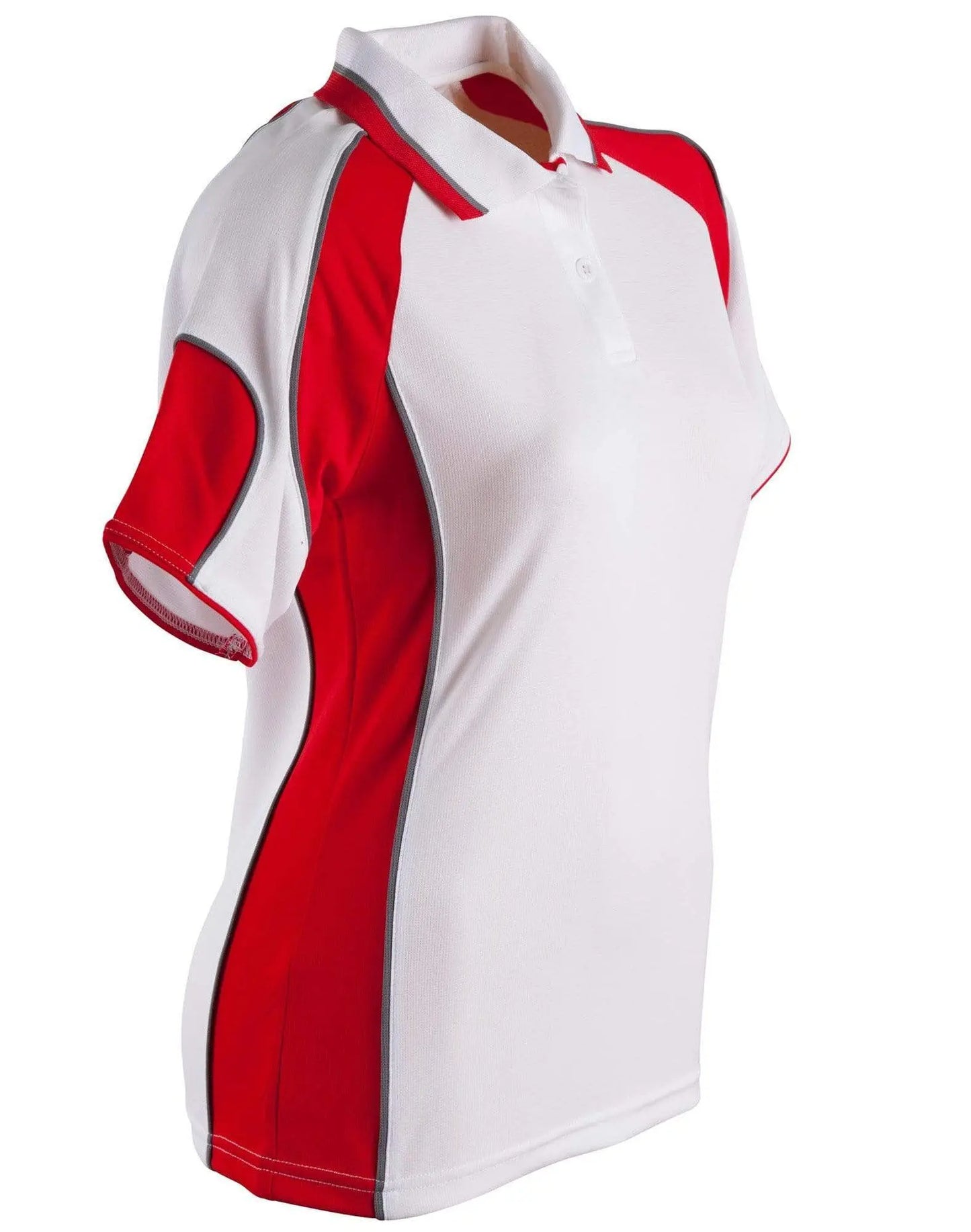 Winning Spirit Alliance Polo Ladies Ps62 Casual Wear Winning Spirit White/Red 8