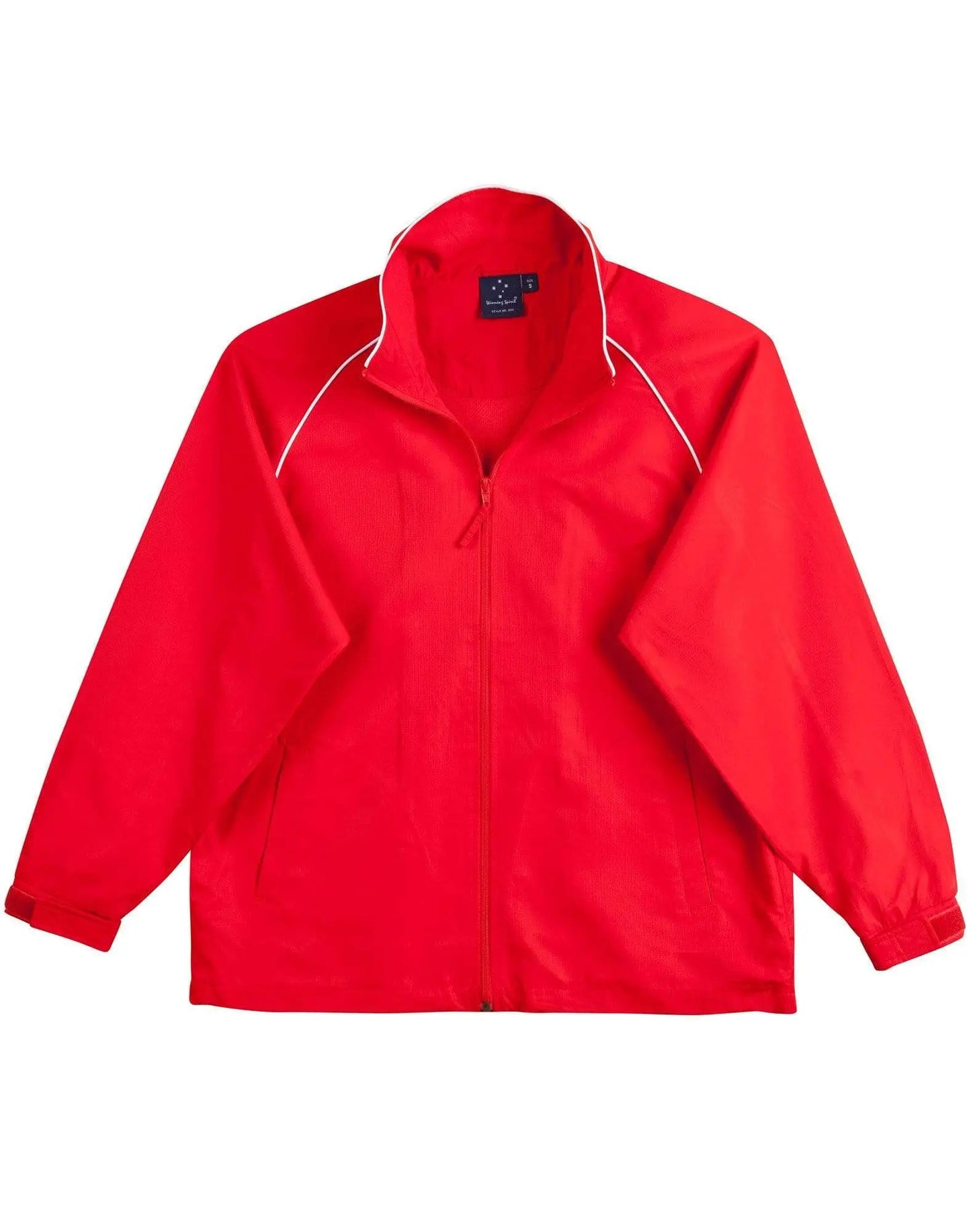 Winning Spirit Champion's Track Top Kids' Jk21k Casual Wear Winning Spirit Red/White 4K