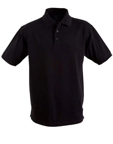 Winning Spirit Delux Polo Men's Ps22 Casual Wear Winning Spirit Black S
