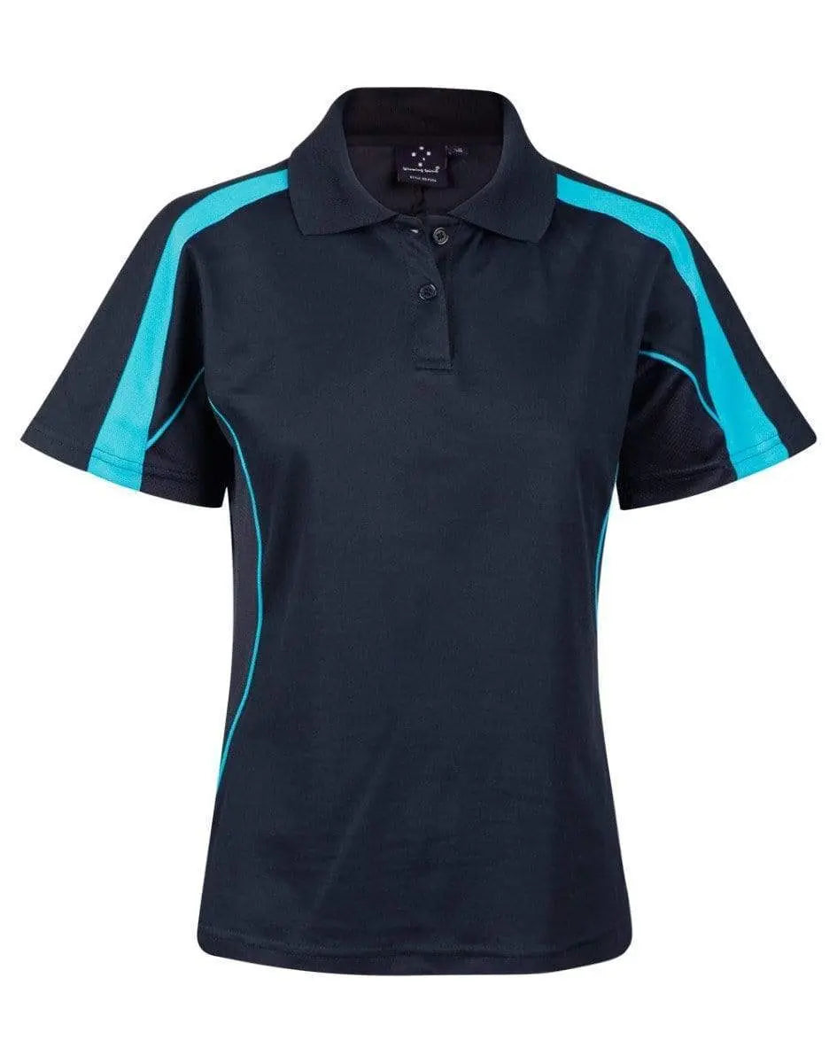 WINNING SPIRIT Legend Ladies PS54 Casual Wear Winning Spirit Navy/Aqua Blue 8