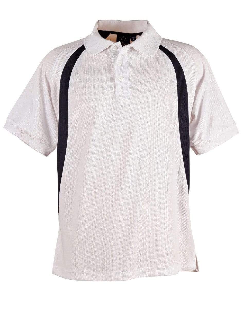 Winning Spirit Olympian Polo Men's Ps51 Casual Wear Winning Spirit White/Navy S