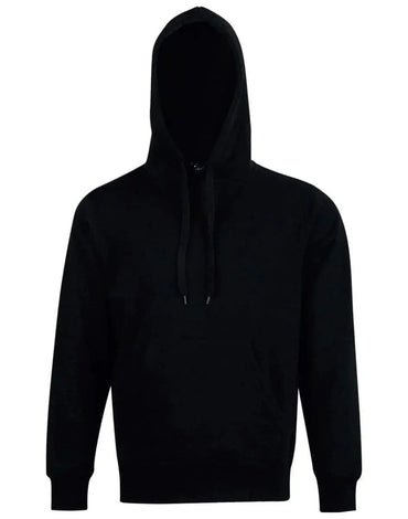 Winning Spirit Passion Fleece Hoodie - Unisex Fl09 Casual Wear Winning Spirit Black/Black XS