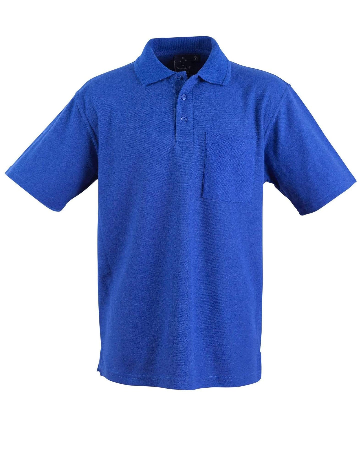 WINNING SPIRIT POCKET POLO Unisex PS41 Casual Wear Winning Spirit Royal XS