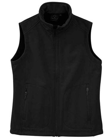 WINNING SPIRIT Softshell Vest Ladies' JK26 Casual Wear Winning Spirit Black 8