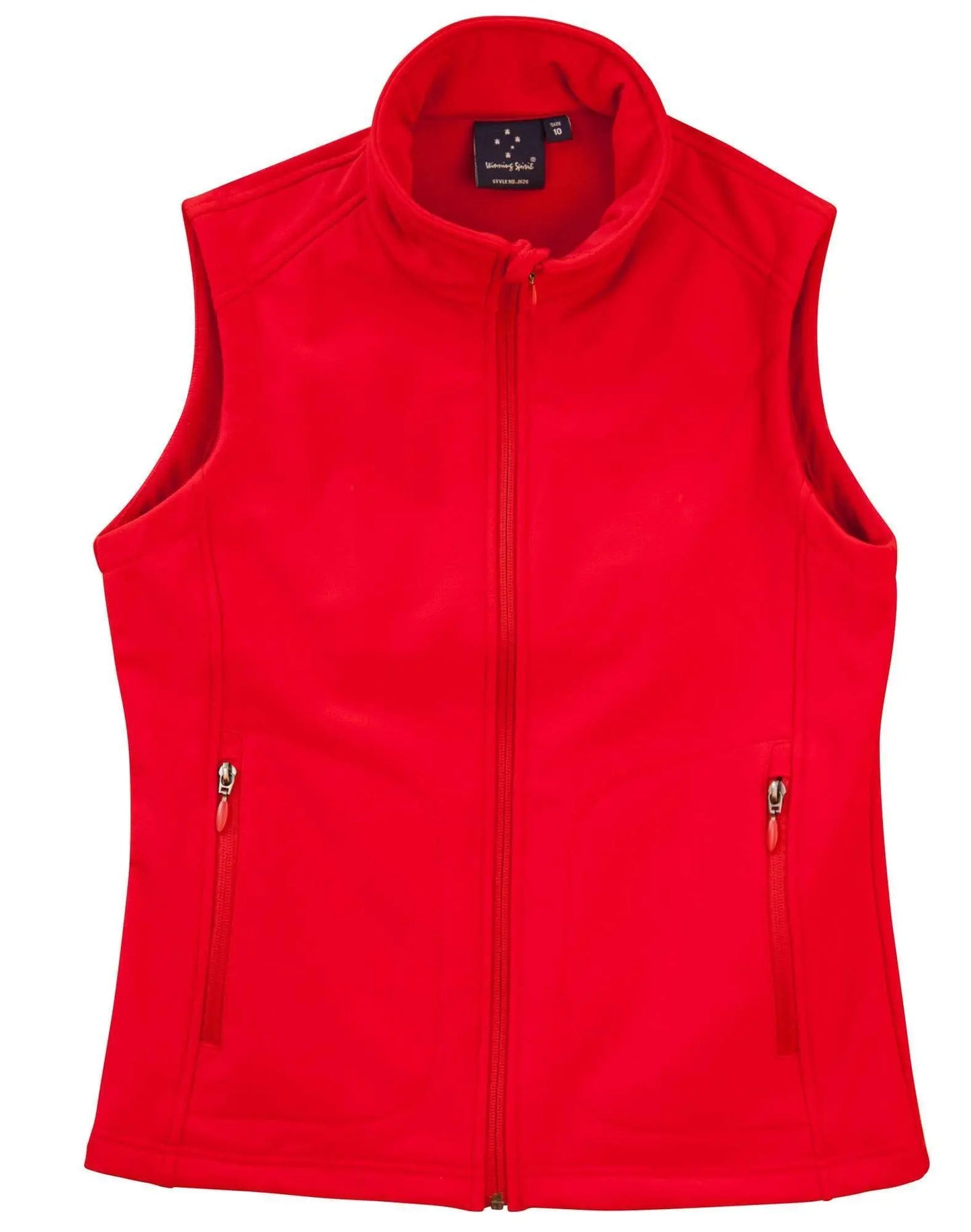 WINNING SPIRIT Softshell Vest Ladies' JK26 Casual Wear Winning Spirit Red 8