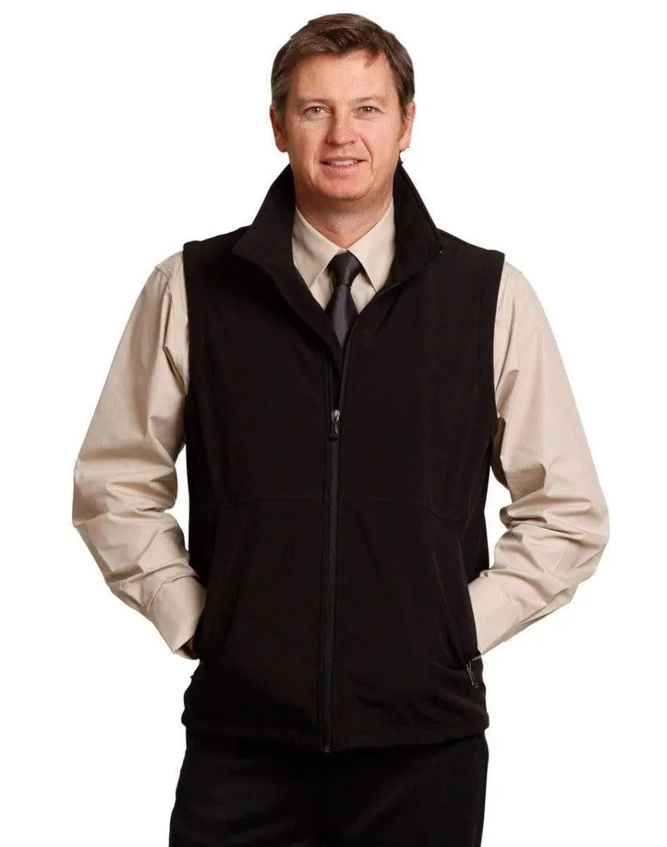 WINNING SPIRIT Softshell Vest Men's JK25 Casual Wear Winning Spirit