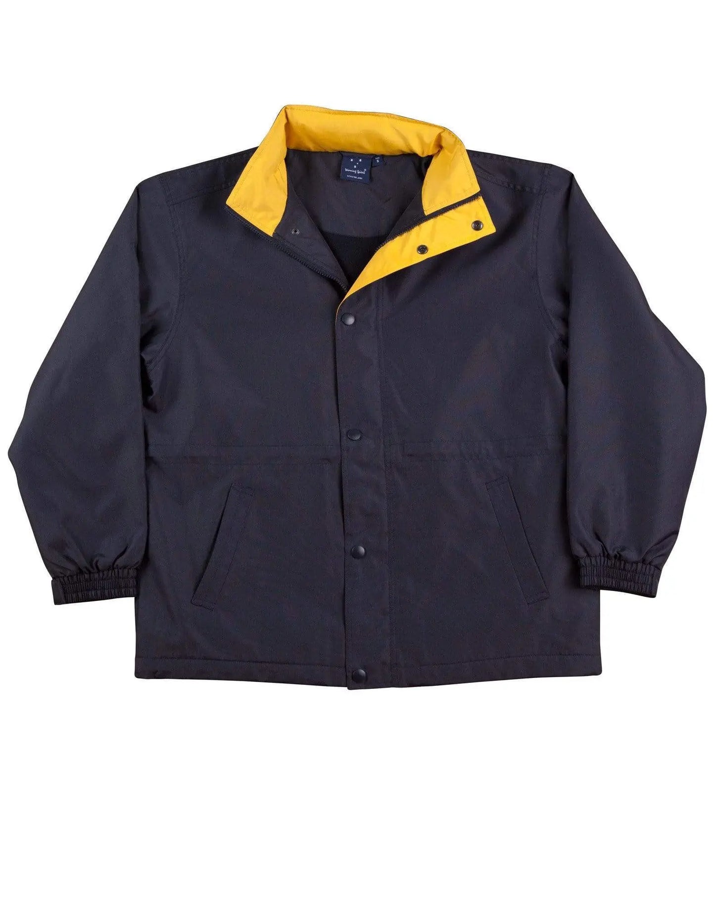 WINNING SPIRIT STADIUM JACKET Kids' JK01K Casual Wear Winning Spirit Navy/Gold 8K