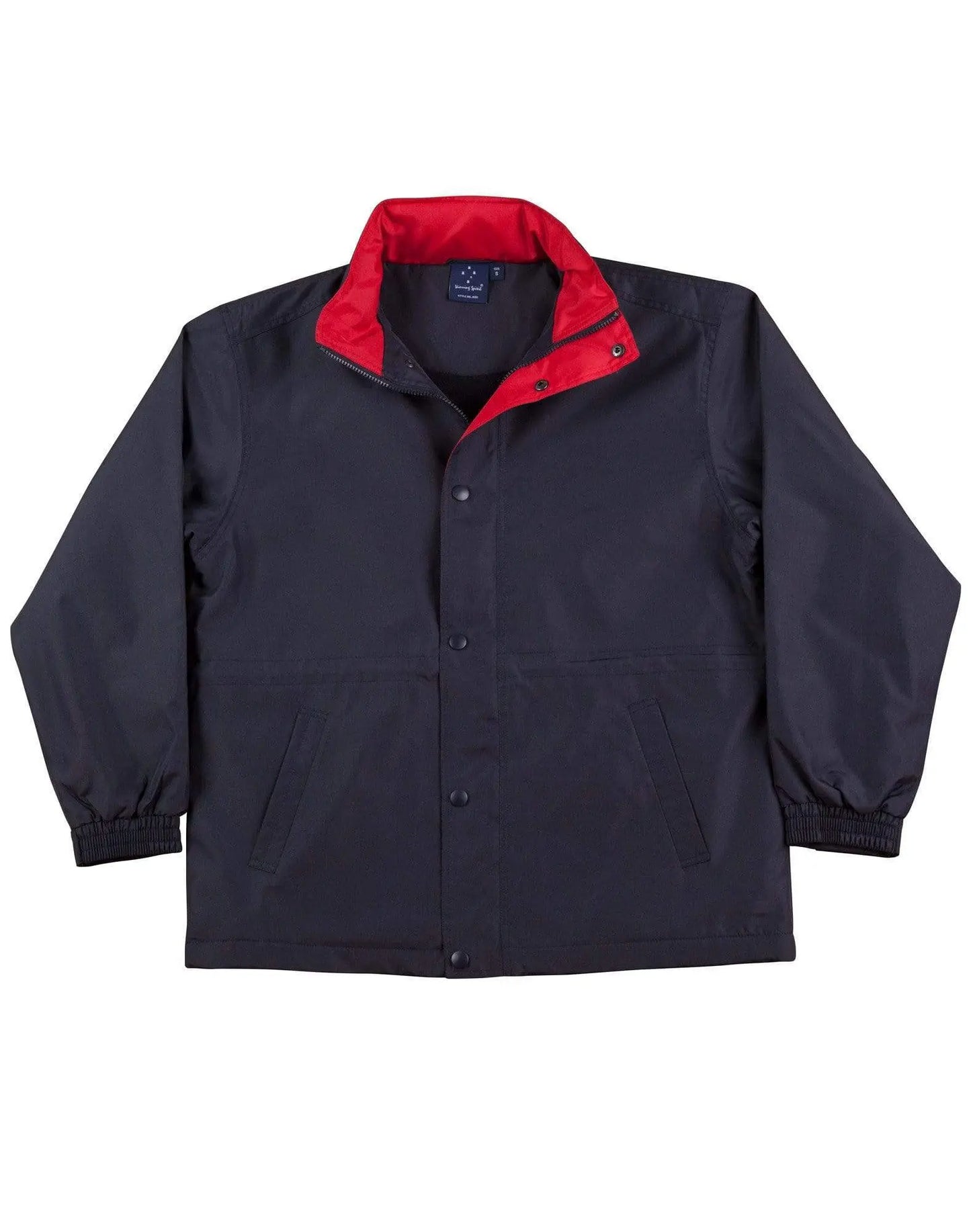 WINNING SPIRIT STADIUM JACKET Kids' JK01K Casual Wear Winning Spirit Navy/Red 8K