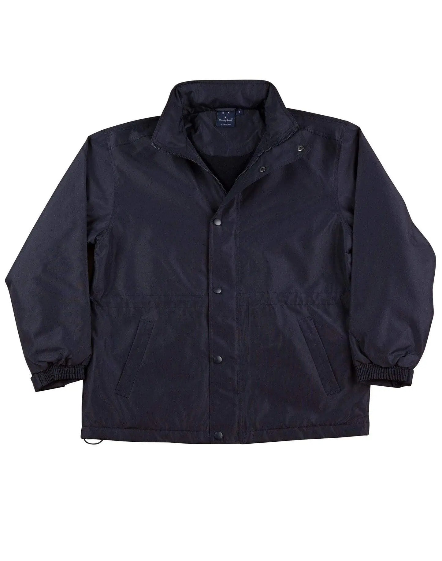 WINNING SPIRIT STADIUM JACKET Unisex JK01 Casual Wear Winning Spirit Navy/Navy XS