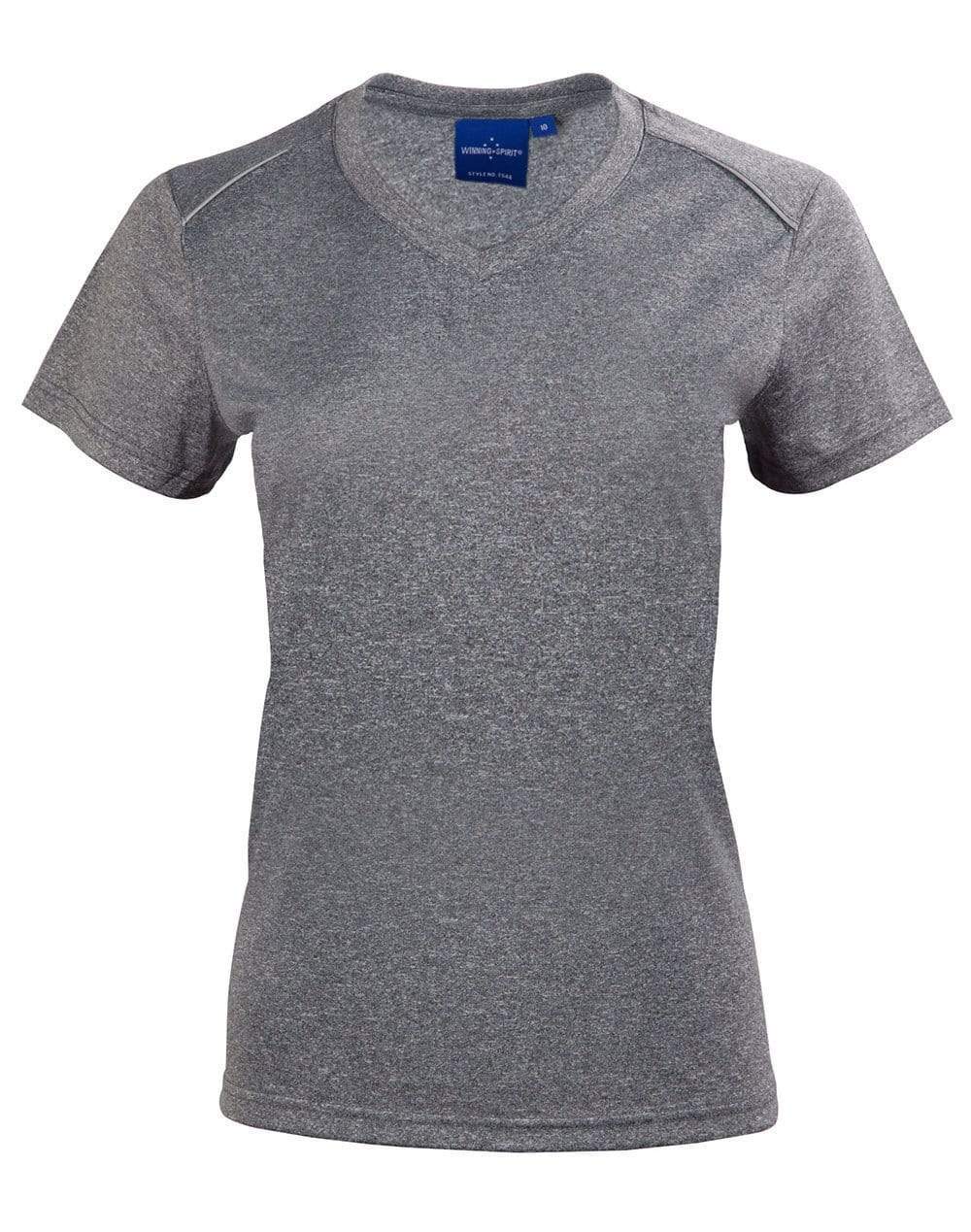 Winning Spirit TS46 HARLAND TEE Women Casual Wear Winning Spirit CHARCOAL 6