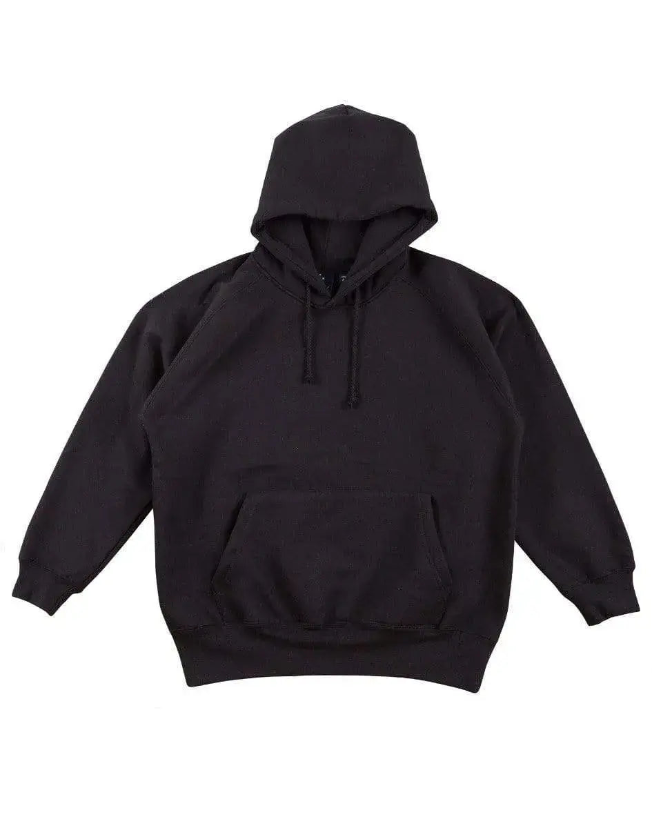 WINNING SPIRIT warm hug fleecy hoodie men's fl07 Casual Wear Winning Spirit Black S
