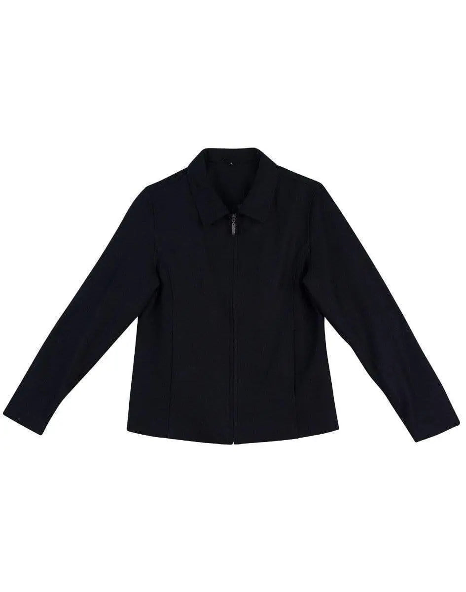 Winning Spirit Flinders Wool Blend Corporate Jacket Women's Jk14 Corporate Wear Winning Spirit Black 8